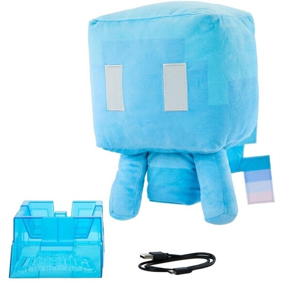 MINECRAFT LEGENDS ALLAY PLUSH LIGHTS & SOUNDS + FLAPPING WINGS  **NEW** - Picture 10 of 10